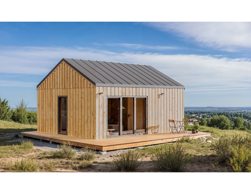 ARINGAS V10_A1 33 m² - ištisus metus naudojamas skydinis namelis