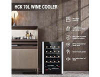 Vyno/alaus šaldytuvas su elegantiška estetika