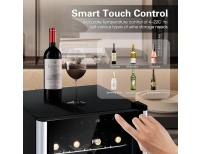 Vyno/alaus šaldytuvas su elegantiška estetika